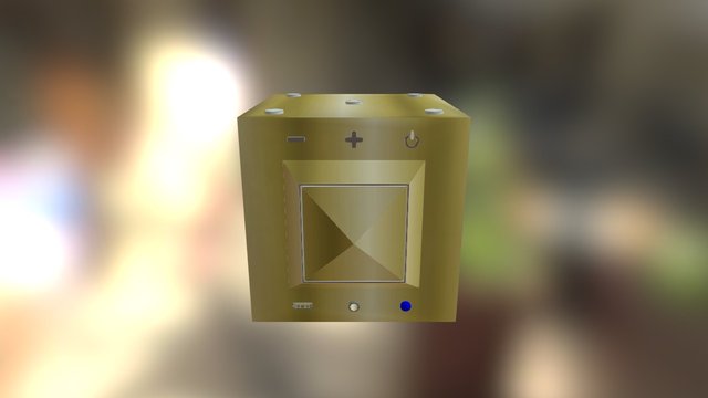 CubeLink Gold Special Edition 3D Model