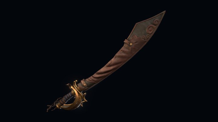 THE CORSAIR BLADE - Collider Bootcamp 2024 Vol.2 3D Model