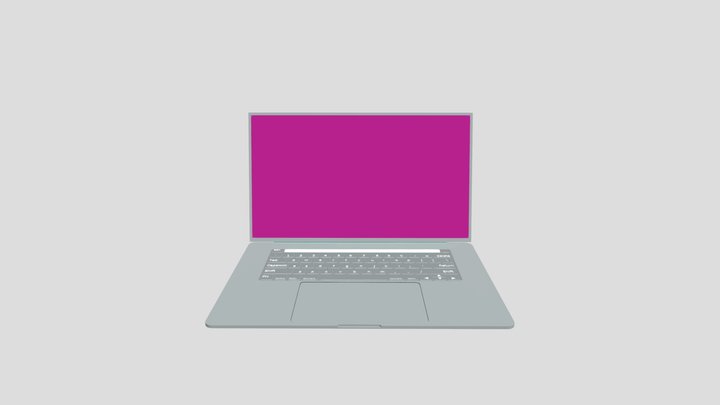 Mac Book Pro 3D Model