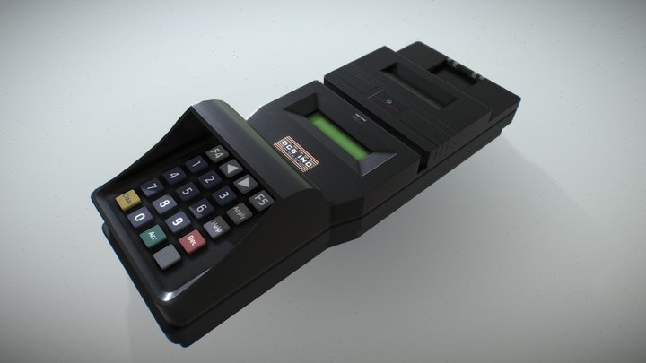 Payment terminal 3D Model