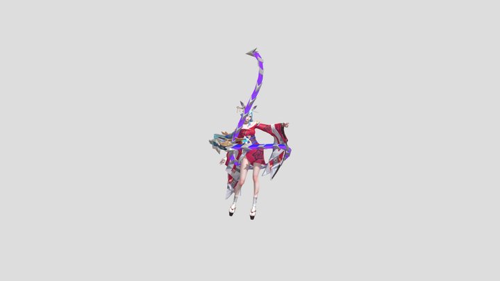 Veres Kimono 3D Model