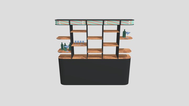 MUEBLE COCINA 3D Model