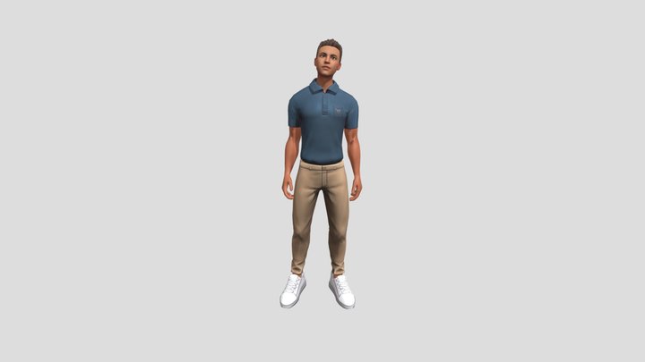 Character 4 3D Model