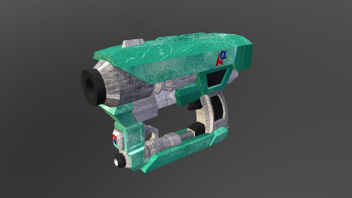 Alfa Alpha Logger Gun 3D Model