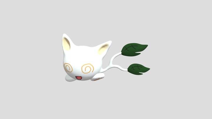 Mysterious Pokémon 3D Model