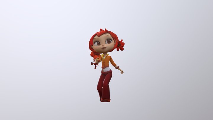 Алёнка - Сказочный Патруль. 3D Model