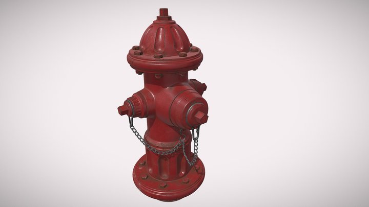 Old hydrant 3D Model