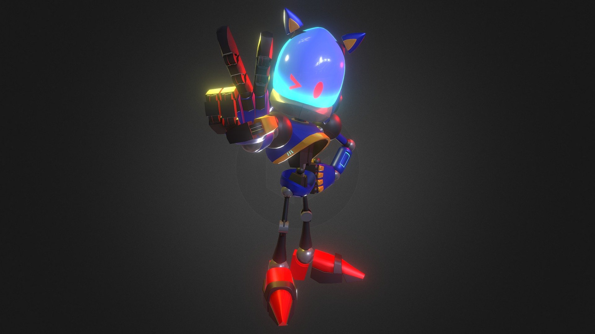 Chaos Sonic Rig - Sonic Prime - Download Free 3D model by JayPig ...
