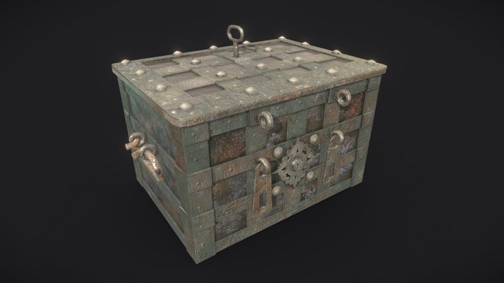 Nurenberg Treasure Chest 3D Model