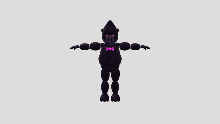 FNAF Gorilla Textured 3D Model