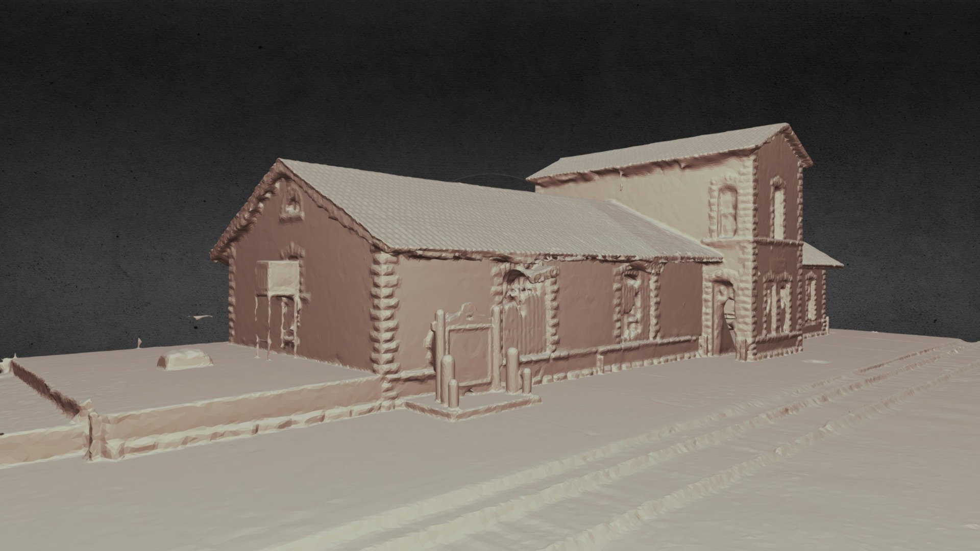 Estación de Tren, Villa Ahumada - 3D model by gaam.servicios [123e867 ...