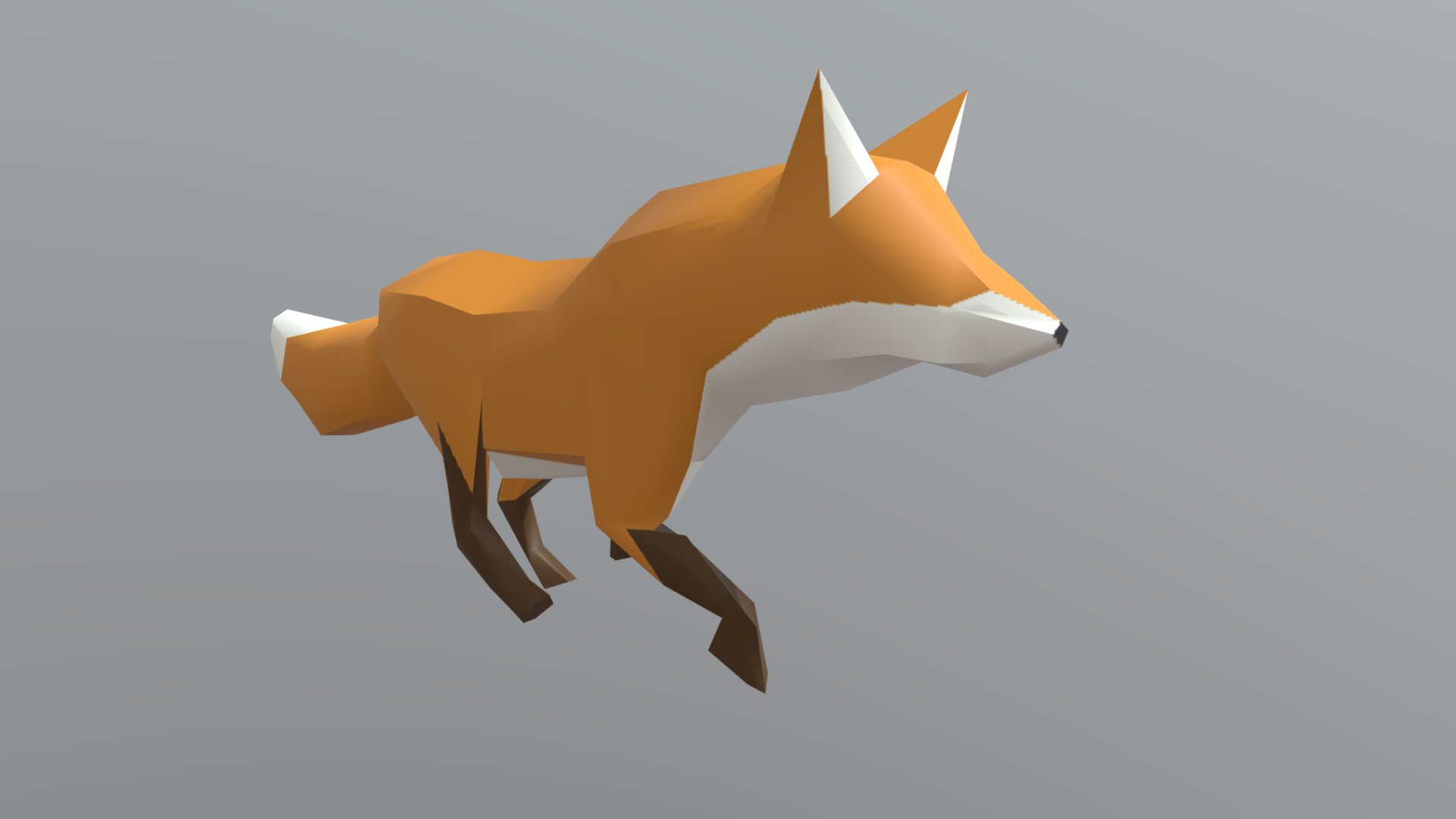 Fox - 3D model by JoshuaBi [123f0dc] - Sketchfab