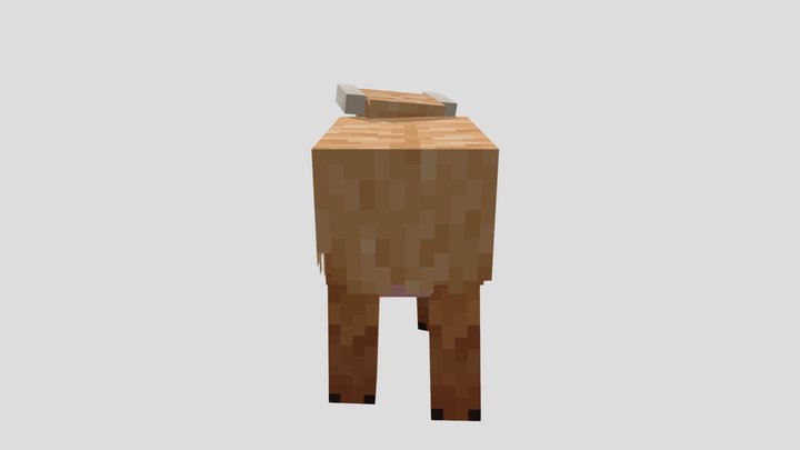 Cold cow (wooly) 3D Model