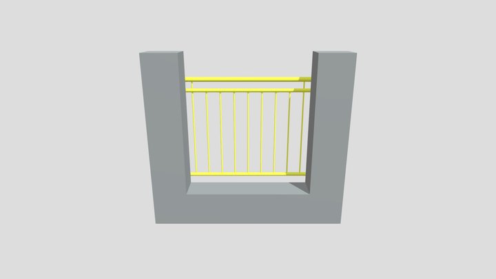 Generator französiche Gitter V4 3D Model