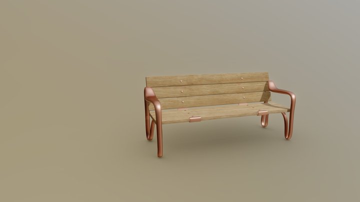Park_Bench_1 3D Model