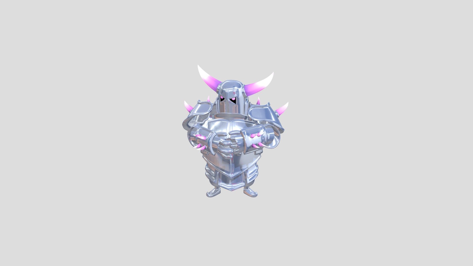 Pekka Clash Royale (for edit) - Download Free 3D model by Springnose ...