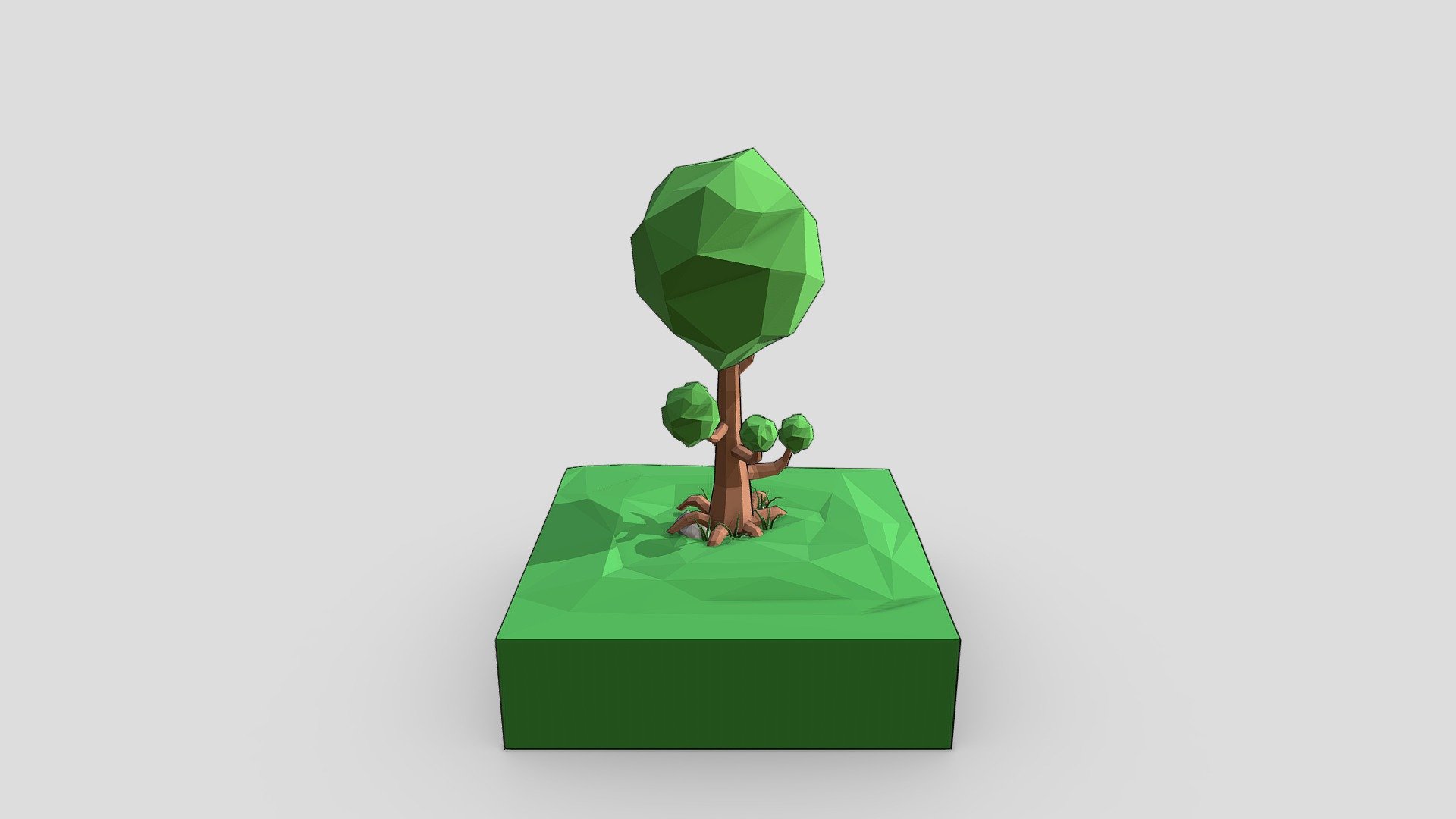 Arbol low poly