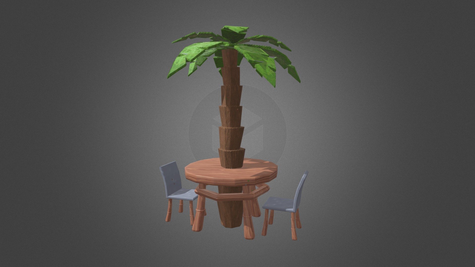 table - 3D model by bbmin [1241b45] - Sketchfab