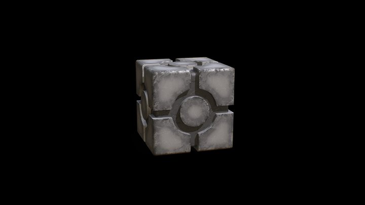 Basic Sci-Fi Crate 3D Model