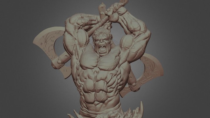 Hulk 3D Model