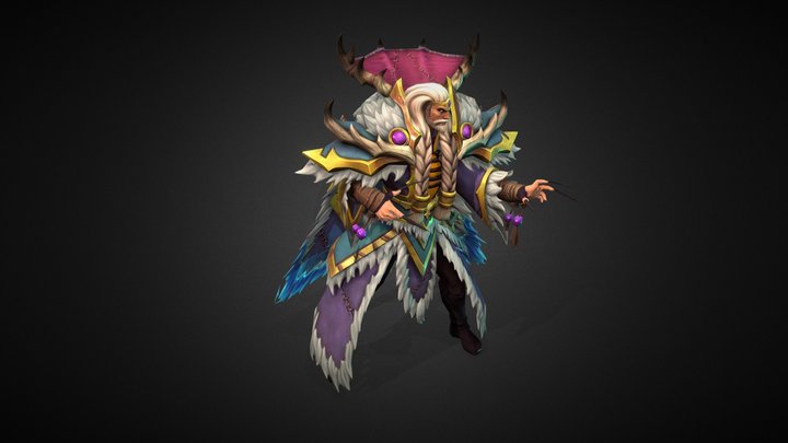 Norhern Keeper of Magic 3D Model