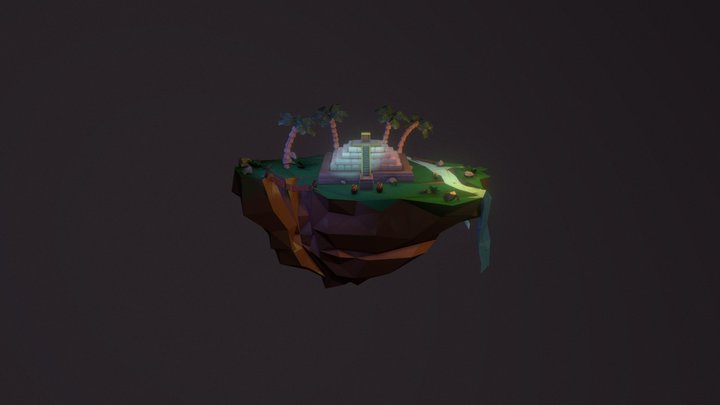 The Long Lost Civilization : 3D Isometric World 3D Model