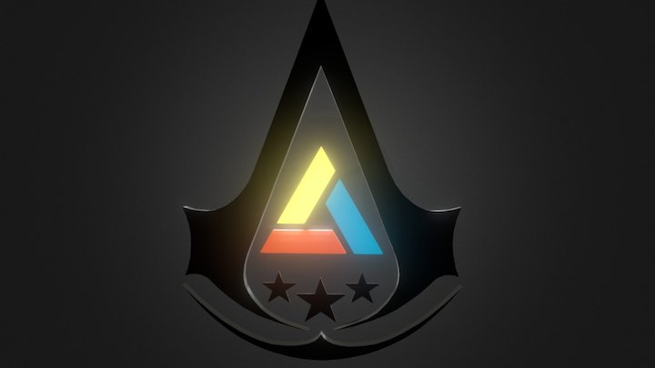 Assassin's Creed Symbol - Abstergo 3D Model