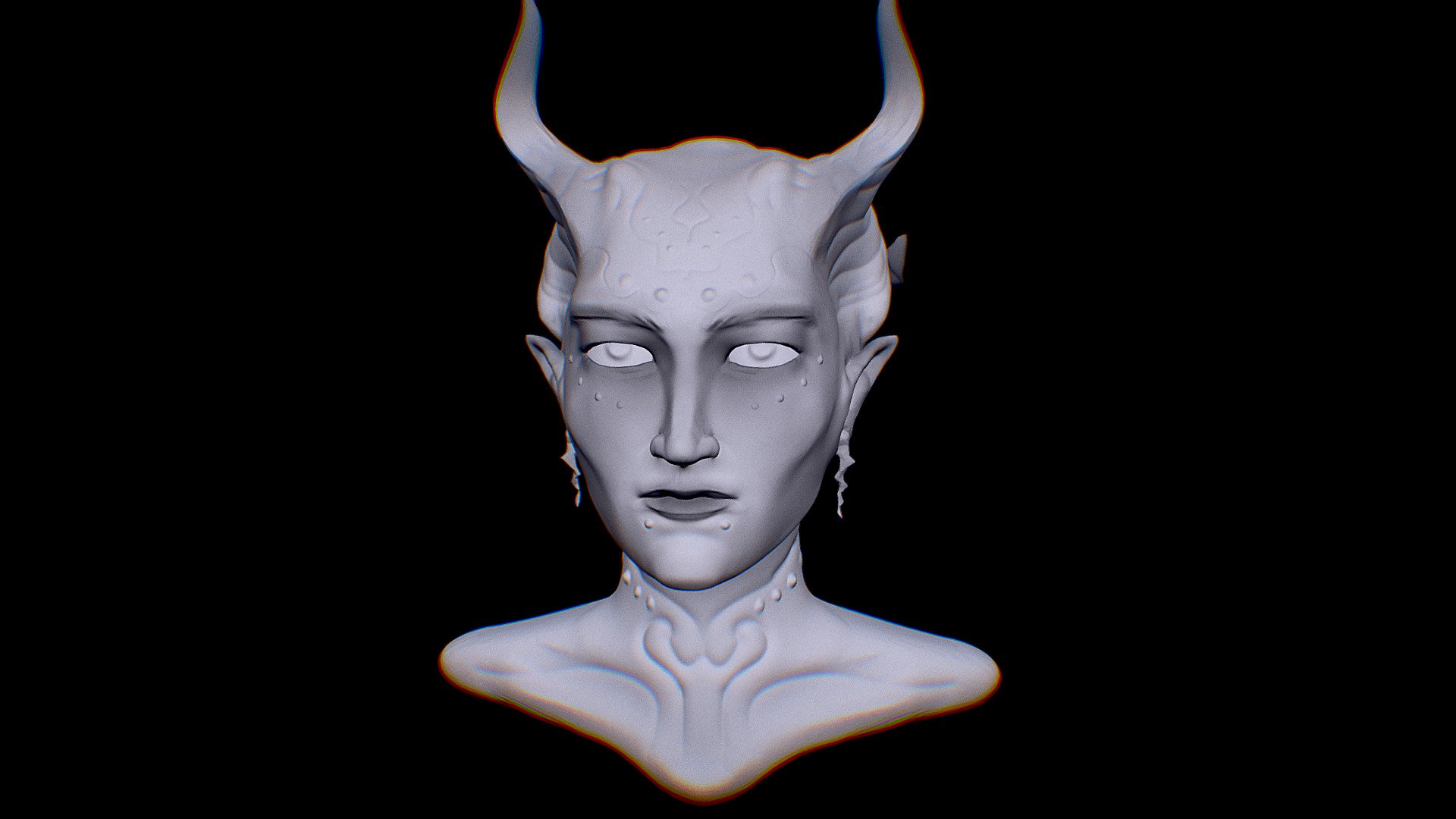 Demon head sculpt - 3D model by eva_n (@evanasonova) [1245037] - Sketchfab