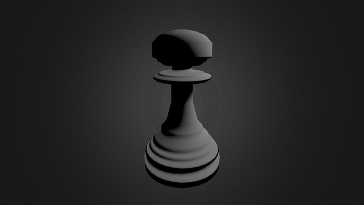 activity 7 chess pawn  3D Model