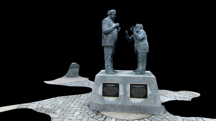 Steinmetz-Edison Sculpture — Scan 1 3D Model
