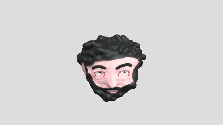 a very ugly man 3D Model