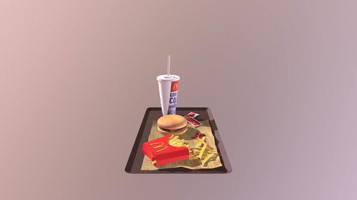 Auzrea Mcdonald's 3D Model