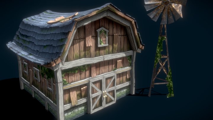 Petrulis Barn Test 3D Model