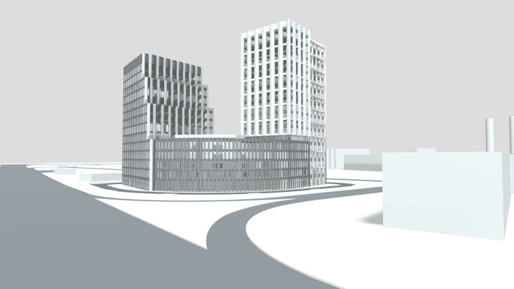 МФК_Фасады 3D Model