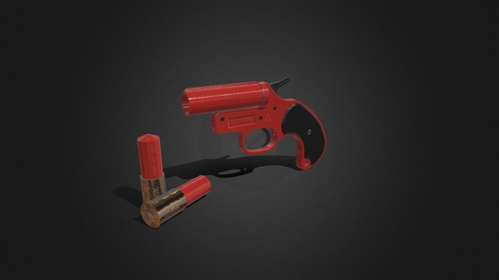 Flare_gun 3D Model