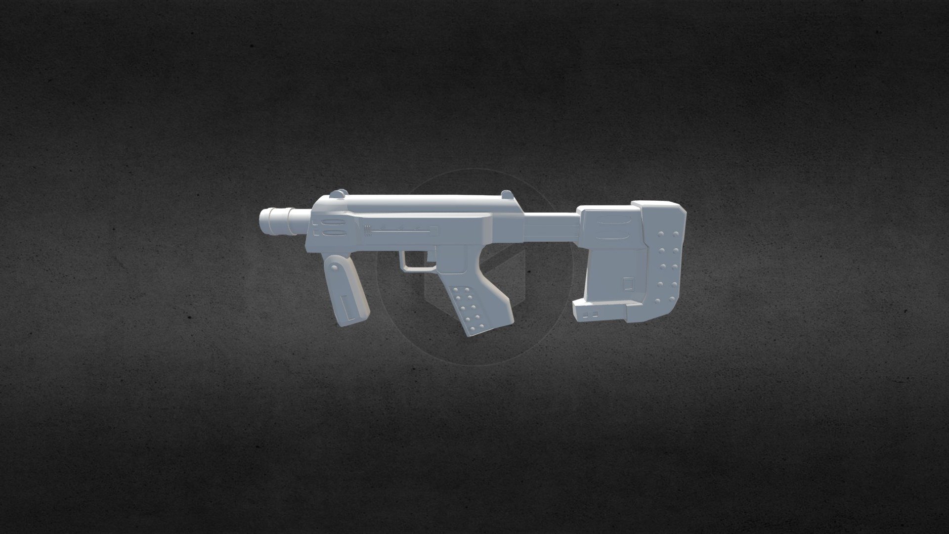 WIP m7 caseless SMG (halo) - Download Free 3D model by WolfFire1010 ...