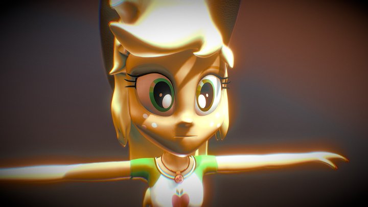 Applejack 3D models - Sketchfab