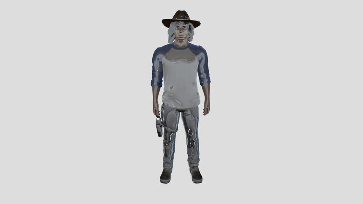 Carl Grimes TWD s4 3D Model