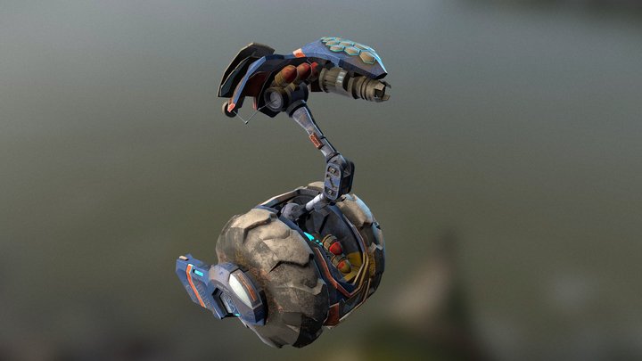 Сombat Drone 3D Model