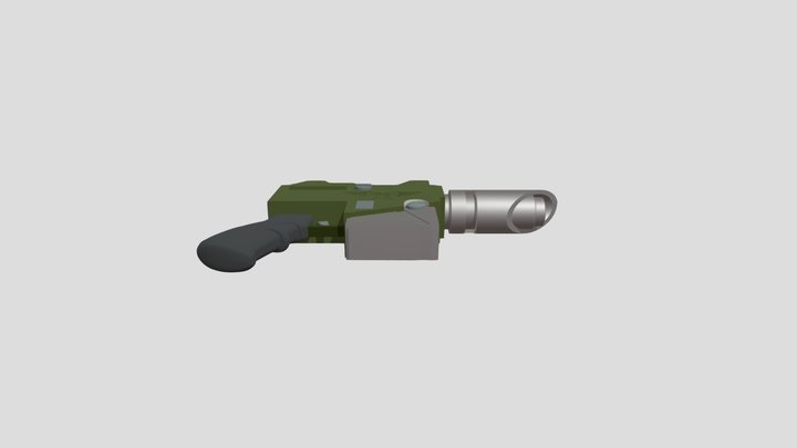 Laspistol WARHAMMER 40K 3D Model