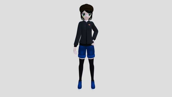 2019.10.27 - Blender Tutorial Character 3D Model