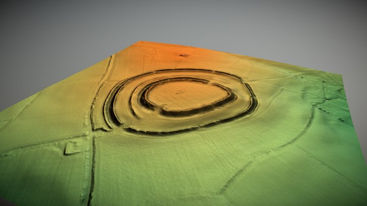 Warbstow Bury Camp, Cornwall (UK) – Modèle 3D gratuit STL