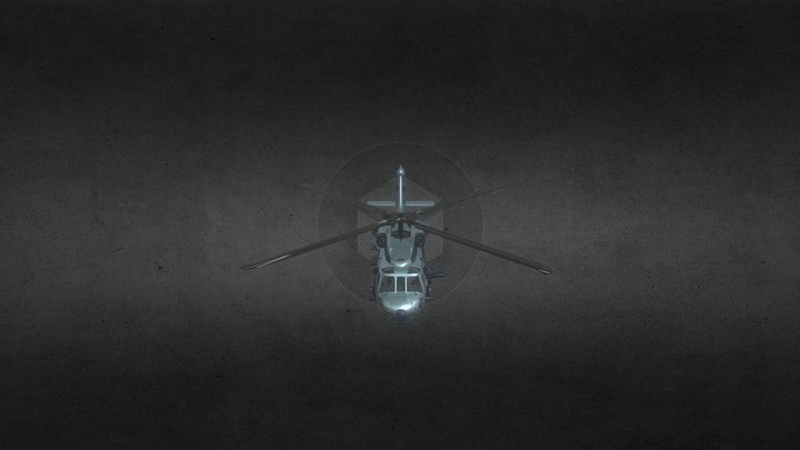 Sea Hawk Sh-60 3D Model