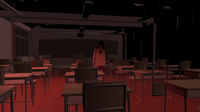 Neurons Sparking - Third Floor 3D Model