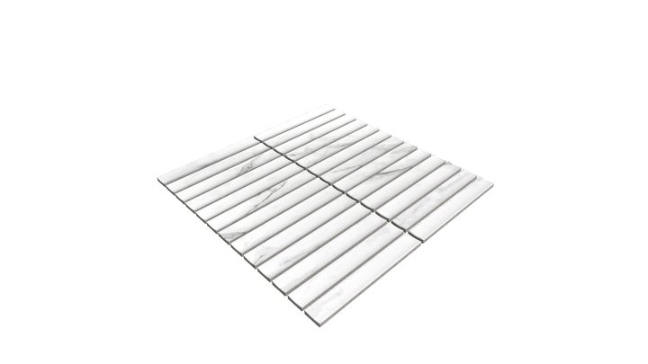 Mozaika Piano Marble Mat 3D Model