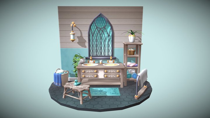 Bathroom 3D Model
