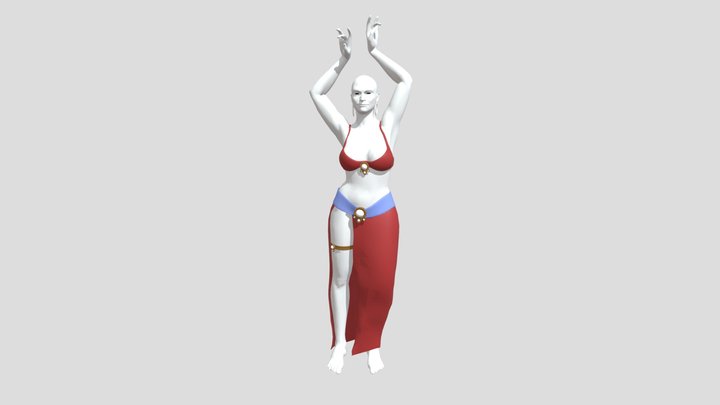 Meryem_ Sketchfab_posed 3D Model