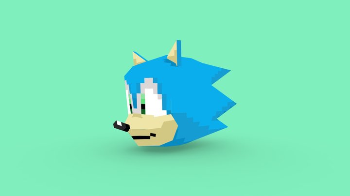 Sonic 3D Model