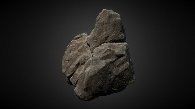 Rock 02 3D Model