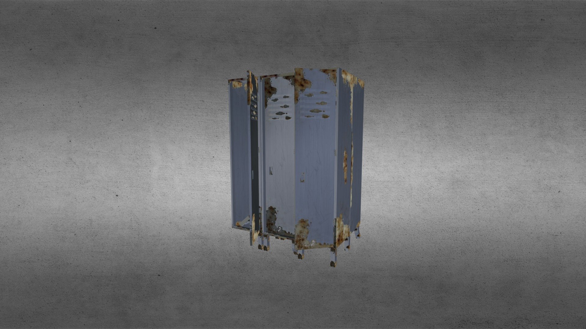 Rusted Lockers - 3D model by bpcrews [124f0cc] - Sketchfab